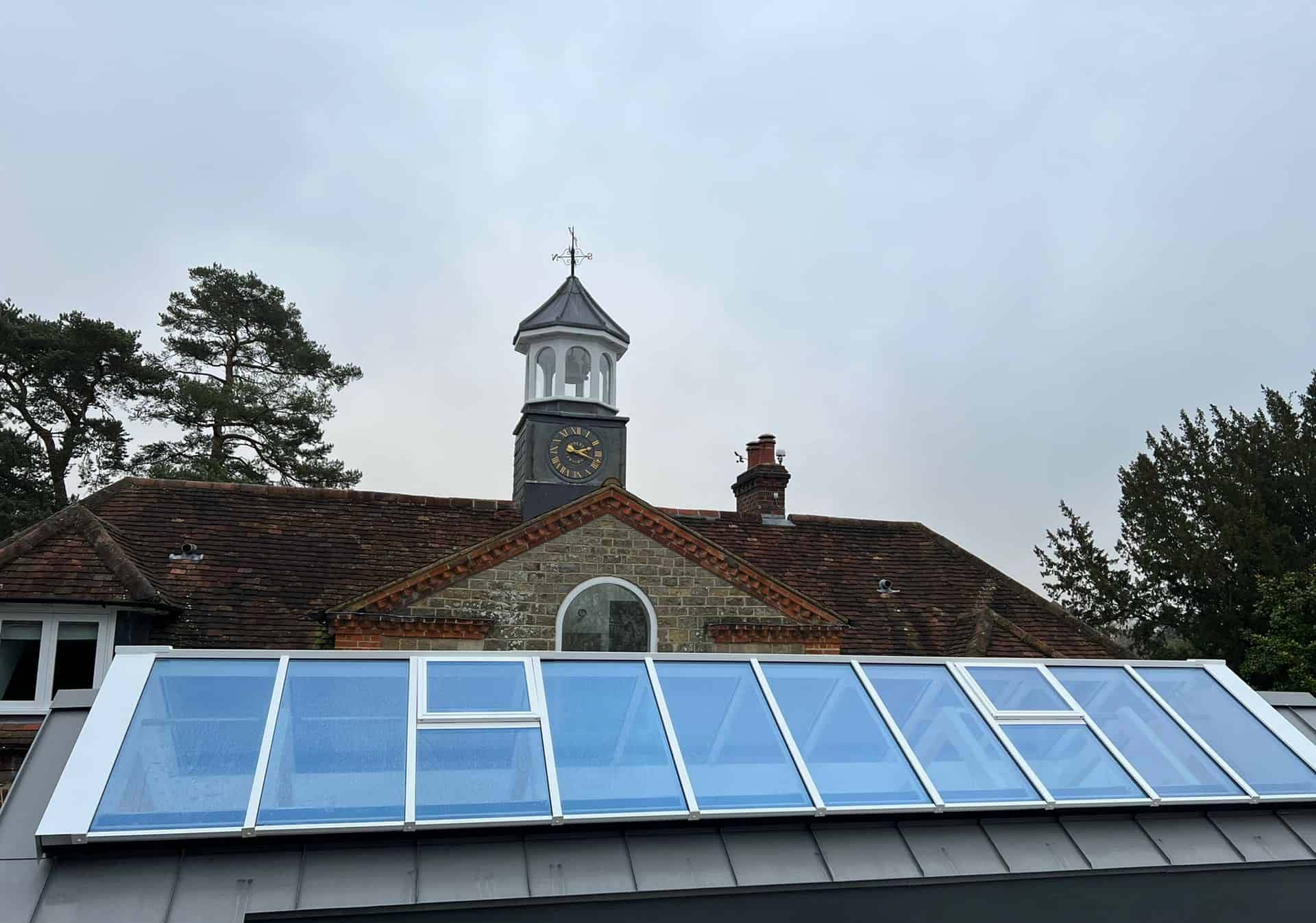 Origin OW80 Windows and a Sleek Roof Lantern